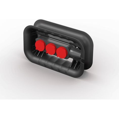 Qbrick System Enrouleur de câble personnalisé avec bloc multiprise - QBRICK SYSTEM - Z260523PG001 (1/2)
