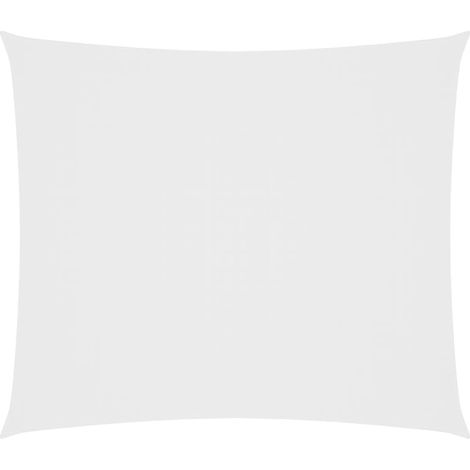 Maison Exclusive - Voile de parasol tissu oxford rectangulaire 2x2,5 m blanc (1/5)