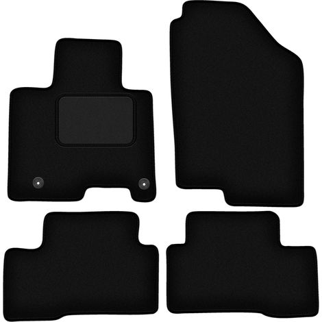 Tapis de sol en velours noir pour : Kia Sportage V Hybrid SUV (2021-) (1/5)