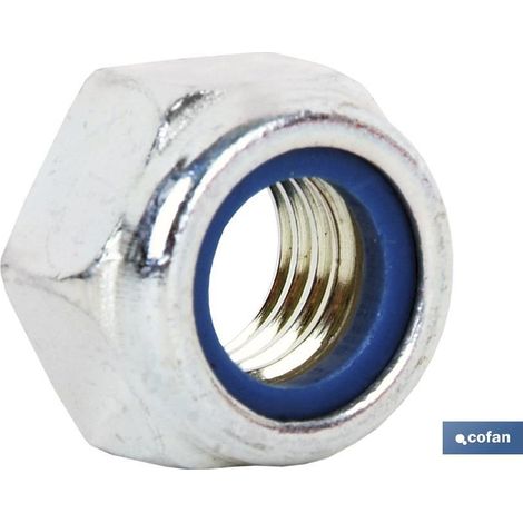 TUERCAS HEXAGONALES AUTOBLOCANTES DIN-985 C-8 M-7 Z