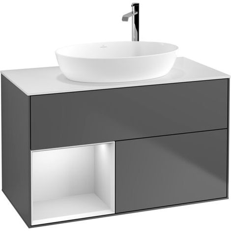 Villeroy & Boch F891MTGK Armoire sous-lavabo Finion F89 (1/2)