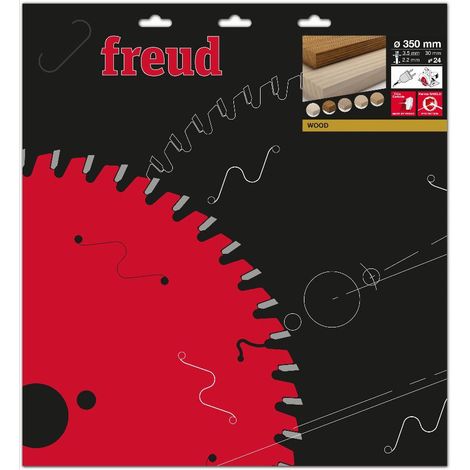 Lama per sega circolare portatile FREUD - Ø350 3,5/2,2 AL30 Z24 BA 20° - F03FS09742 -FR32W001H
