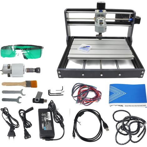 CNC-Gravierer, GRBL-Steuerung, einstellbare Laserleistung, Mit Offshore-Kontrolle, Kein Laser (1/2)