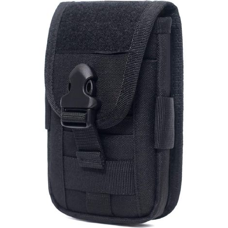 1 Sac tactique, polyester 1000D, système MOLLE, multi-compartiments, pour randonnée, chasse, vélo (1/5)