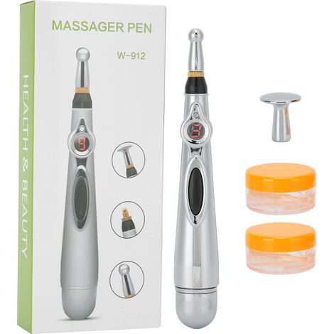 Stylo d'Acupuncture Électronique 3 en 1 - Soulagement Douleur, Massage Portable et Énergie Méridienne (1/5)