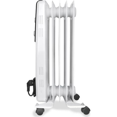 Radiador de Aceite Orbegozo RF 1000 A/ 2 Potencias/ 500-1000W/ 5 Elementos Caloríficos
