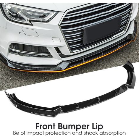 Frontstoßstangenspoilerlippe in Carbonfaser-Optik für Audi A3 S Line 8V (2017-2018) (1/5)