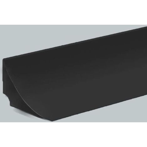 tira de sellado de silicona, barrera de agua para ducha, umbral de baño/cocina, color negro. (1/5)