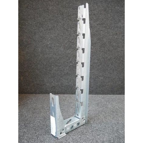 Console universelle en C hauteur 150mm longueur 400mm finition Z275 pour chemin de câble GEWISS