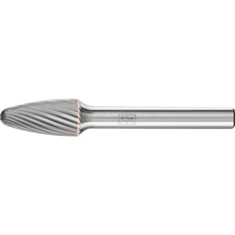 PFERD TOOLS Hartmetall Frässtift Rundbogen RBF Ø 10x20mm Schaft-Ø 6 mm Z3 universal mittel (1/5)