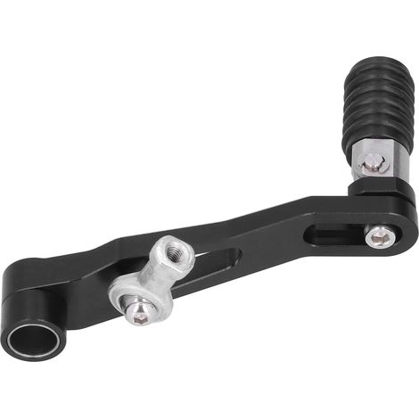 Klappbarer Schalthebel mit 18-mm-Bohrung, verstellbar, CNC-gefrästes Aluminium, für CMX500 Rebel 2017–2021, schwarz (1/5)