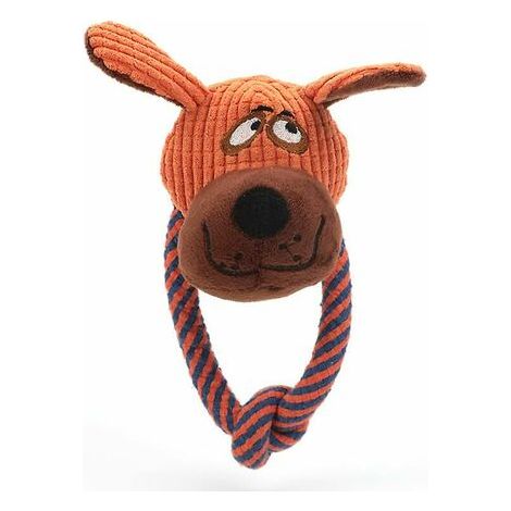 Corduroy/Large Dog Toy Sounding Toy Animal Shape Peluche Pet Chiot Squeaky Bitten Toy Pet Supplies (1 pièce) (1/5)