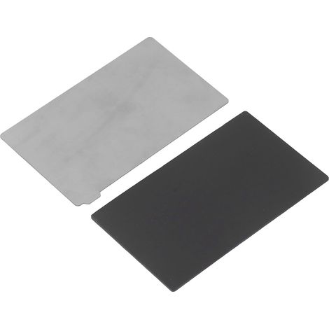 Magnetische Federstahlplatte für 3D-Drucker, Harz, SLA, DLP, lichthärtende Plattform, 135 mm x 80 mm (1/5)