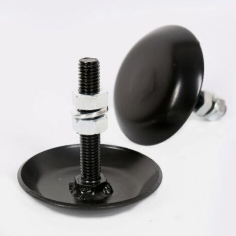 Lot de 2 plaques de protection de rechange robustes pour chasse-neige - Kit en acier robuste et résistant à la rouille 2873423 - Accessoires pour VTT, pièces pour véhicules tout-terrain (1/4)