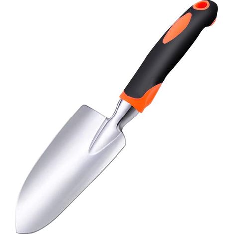 Gartenkelle Werkzeuge Gartenschaufel Jiechang Aluminium Gartenkelle rutschfester ergonomischer Griff Handschaufel Pflanzen Umpflanzen Unkraut jät (1/5)