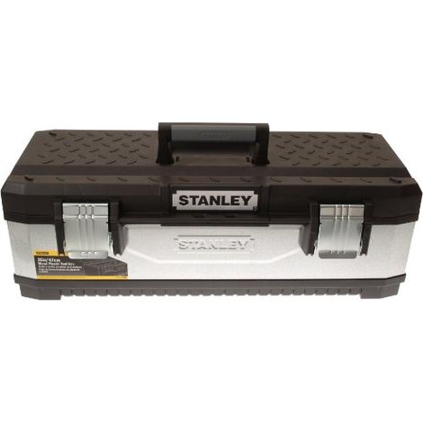 Scatola degli attrezzi - Galvanizzata - 28 kg massimo - 66,2 x 29,3 x 22,2 cm - STANLEY, 1-95-620 (1/4)