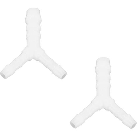 2x raccord de durite en Y diamètre 4mm + 6mm + 4mm réducteur adaptateur tuyau carburant tondeuse tracteur voiture scooter