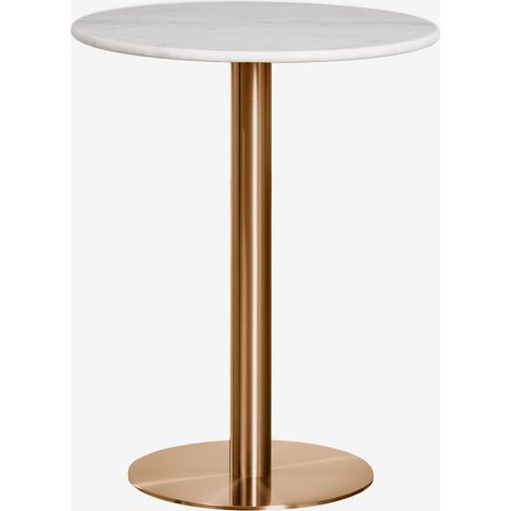 Mesa de bar redonda en piedra natural Xiren SKLUM Ø60 cm (1/5)