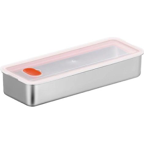Boîte de conservation pour bacon, boîte à viande, boîte de conservation alimentaire, boîte à bacon pour réfrigérateur-26.80X10.00X5.00CM (1/4)
