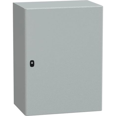 [GEBRAUCHT] B-Ware Schneider Electric Schaltschrank PanelSeT S3DB IP66 IK10 Stahl grau 600x800mm (1/2)
