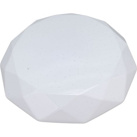 Plafonnier solaire 3 couleurs avec télécommande, style moderne et épuré, 30 W (1/5)