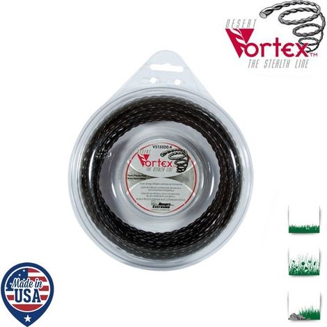 Fil nylon hélicoïdal VORTEX 3 mm x 44 m – Qualité professionnelle – Pour applications exigeantes – Fabrication américaine