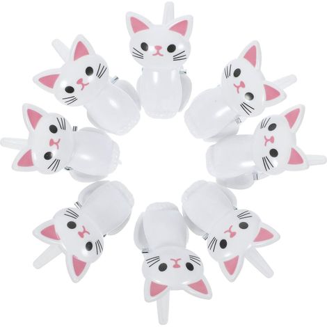 Sacs à croquettes Freshness Clips en plastique blanc, forme 8 (1/5)