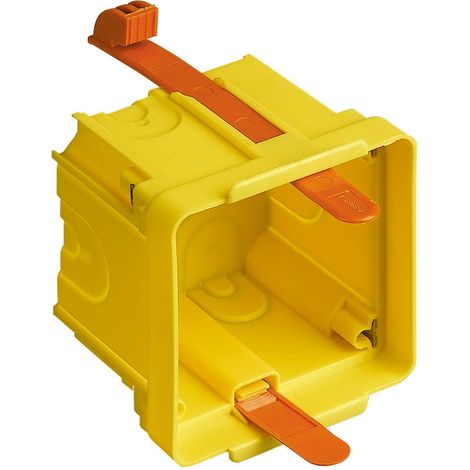 Boîte d’encastrement 2 modules pour cloison sèche BTICINO PB502W (1/2)