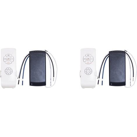 3X Kit de Télécommande de Lampe de Ventilateur de Plafond Universel AC 110V Commutateur de Réglage de Synchronisation Ajuste Le Récepteur D'émetteur de Vitesse Du Vent (1/5)