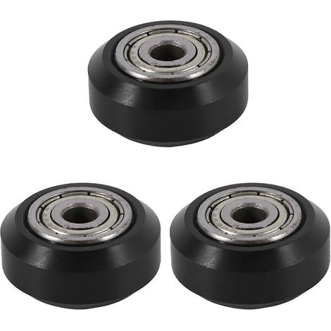 60 Stück/Slot POM Kunststoff-Riemenscheiben Kugellager 625ZZ 3D-Druckerteile Rundes Leerlaufzahnrad Perlin Teil V 3D-Drucker()