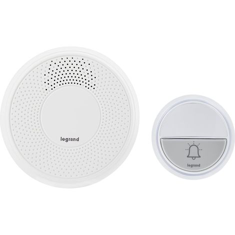 Legrand Komfort Set Funkglocke Weiß 15 Melodien (1/5)