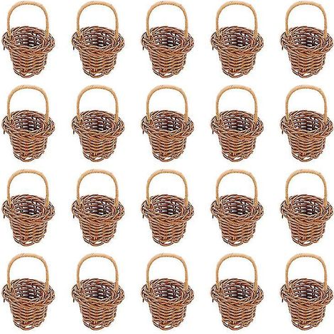 20 mini paniers tressés (1/3)