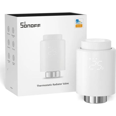 Sonoff TRVZB Valvola Termostatica per Radiatore Smart Zigbee (1/10)
