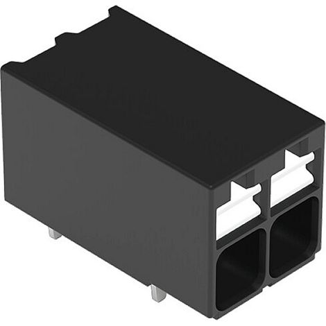 WAGO 2086-1202 Printklemme 1.50 mm² Polzahl 2 Schwarz 1 St. (1/4)