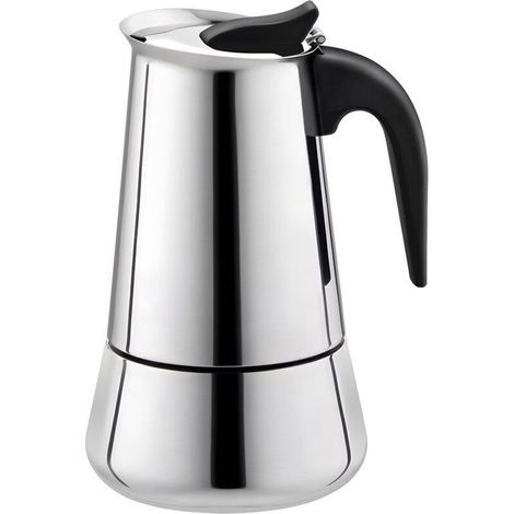 Machine à café expresso, machine à café à cuisinière, machine à café expresso, machine à café italienne 300 ml en acier inoxydable (1/3)