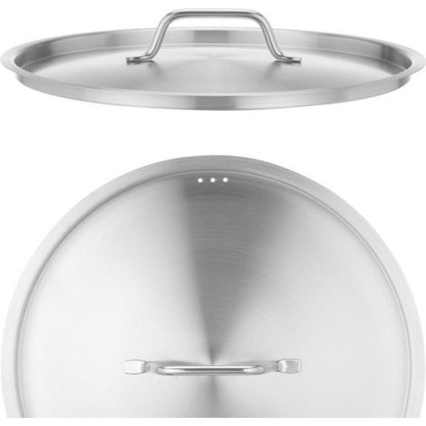 Couvercle Casserole - Acier Inoxydable 18/8 - Diamètre 320 mm - Hauteur 53 mm - Épaisseur 0,8 mm - Pour Gamme Profi Line (1/3)