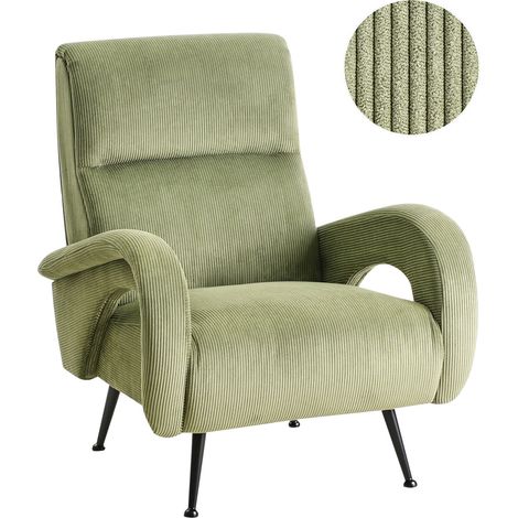 Armchair SVALOV Corduroy Green (1/5)