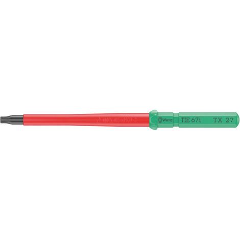 Wera Kraftform Kompakt VDE 67 i TX 27 x 157 mm TIE Elektriker TORX Wechselklinge