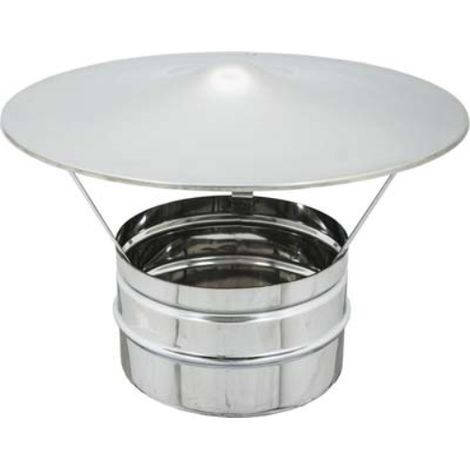 Fumaiolo cinese acciaio inox aisi 304 cm 10 Zincogroup