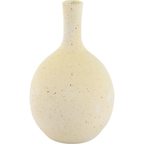 Vase en céramique pour fleurs, petit vase pour compositions florales fraîches, idéal pour la décoration de la maison ou du bureau. (1/5)