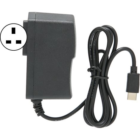 Adaptateur Secteur Haute Qualité avec Interface Type C, 5V/2.4A, 100‑240V, Prise UK - Anti‑Interférences et Finition Robuste (1/5)