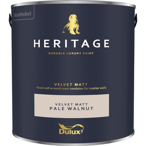 Dulux Heritage Velvet Matt - 2.5L - Pale Walnut