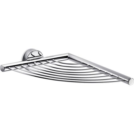 Inda - Duschableger L.21 H.6 cm eckig verchromter Stahl