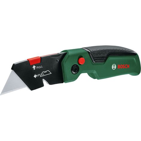 Bosch Professional Coltello multifunzione verde ergonomico