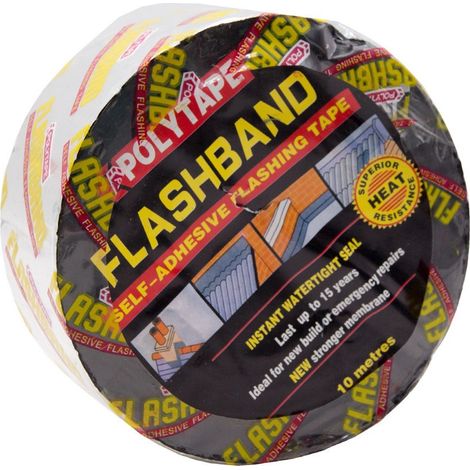 TRADE SHOP - Nastro Impermeabilizzante In Alluminio Bituminoso A Base Di Bitume 10 Metri - (1/2)