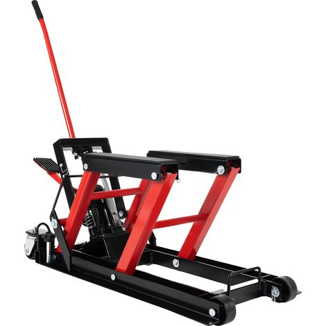 Motorradheber, Tragkraft 680 kg, vielseitig einsetzbar, schwarz (1/2)