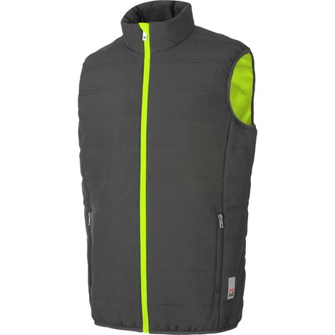 Gilet de travail Matelassé Moon Würth MODYF Anthracite/Lime XXL
