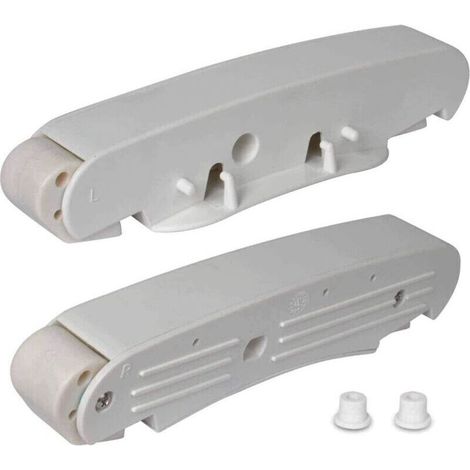 Ensemble de 2 nettoyeurs de piscine avec kit de glissières blanches - Hayward (1/4)