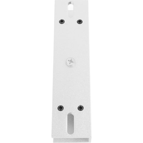 Support en forme de U pour serrure magnétique, en alliage d'aluminium, capacité de 280 kg, léger, pour portes en verre, métal et bois.