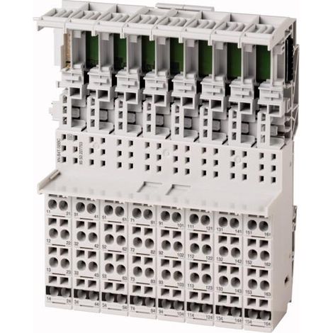 Module de base bloc XI/ON ressort 4 zones de raccordement accès à la barre C 000140135 EATON XN B4T SBBC